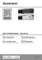 Silvercrest SKR 3W D6 Operation And Safety Notes
