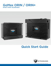 LMI Technologies GoMax ORIN+ Quick Start Manual