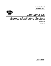 Eclipse Combustion VeriFlame CE VF56 Instruction Manual