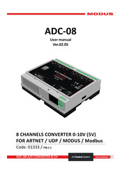 Modus ADC-08 User Manual