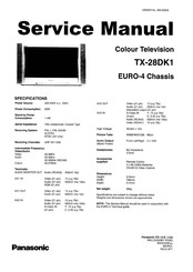 Panasonic TX-28DK1 Service Manual