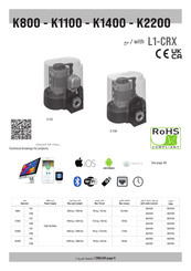 RIB K1100 FCE Manual