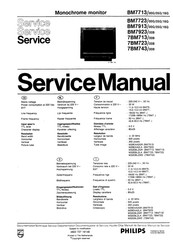 Philips 7BM743 Service Manual