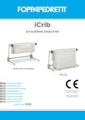Foppapedretti iCrib box Assembly Instructions Manual
