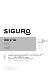 SIGURO SGR-HR-I451E Translation Of The Operating Instructions