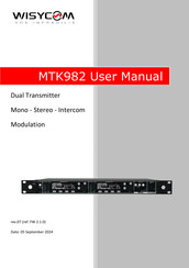 WisyCom MTK982 User Manual