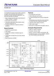 Renesas RC38312A Manual