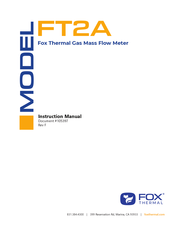 Fox Thermal FT2A Instruction Manual