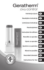 GERATHERM ovu control GT-OVU04 Instructions For Use Manual