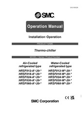 SMC Networks HRSF030-A 20 Series Operation Manual