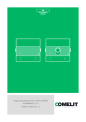 Comelit UT8020 Programming Manual