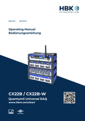 HBK QuantumX CX22B Operating Manual