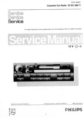 Philips 22 DC 588/71 Service Manual