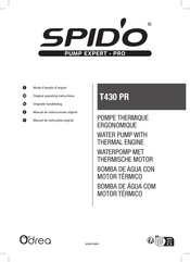 SPIDO Odrea T430 PR Original Operating Instructions