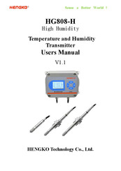 HENGKO HG808-H User Manual