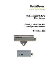 Proxitron LXAB 600 User Manual