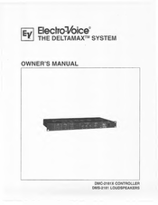 Electro-Voice DeltaMax DMS-2181 Owner's Manual