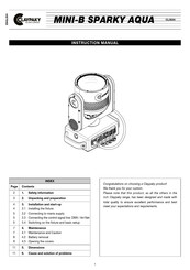 ARRI CLAYPAKY MINI-B SPARKY AQUA Instruction Manual