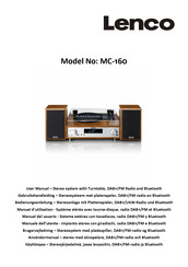 LENCO MC-160WD User Manual
