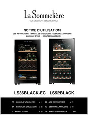 La Sommeliere LS52BLACK Use Instruction