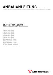 SW-Motech BC.HTA.00.682.11100 Mounting Instructions