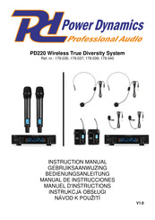 Power Dynamics 179.039 Instruction Manual