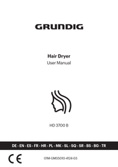 Grundig HD 3700 B User Manual
