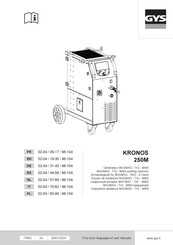 GYS 074996GYS Manual