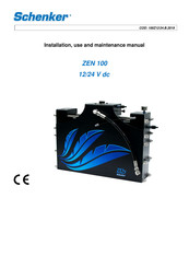 Schenker ZEN 100 Instructions For Installation, Use And Maintenance Manual