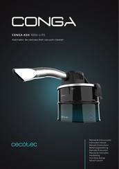 cecotec CONGA ASH 1000 LITE Instruction Manual