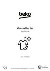 Beko WTA 9715 XW User Manual