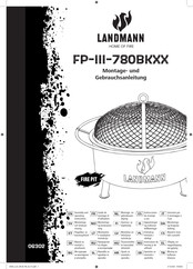 Landmann 06302 Assembly And Operating Instructions Manual