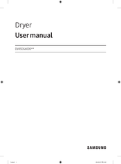 Samsung DV45DG6000 Series User Manual