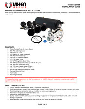 Vixen Horns VXO8315/3118B Installation Manual