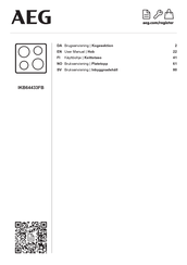AEG IKB64433FB User Manual