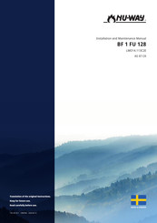 Bentone NU-WAY BF 1 FU 128 Installation And Maintenance Manual