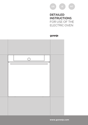 Gorenje B9010E Detailed Instructions