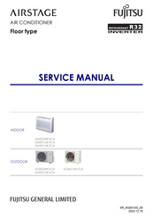 Fujitsu AIRSTAGE AOEG14KVCA Service Manual