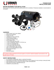 Vixen Horns VXO8350/4318B Installation Manual