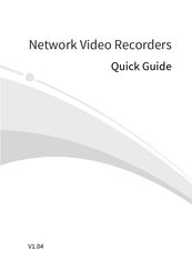 UNIVIEW U NVR501-04B-P4 Quick Manual