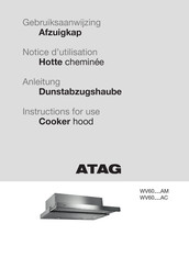 Atag WV60211AC/A01 Instructions For Use Manual