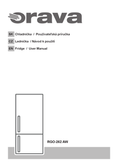 Orava RGO-262 AW User Manual