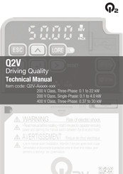 Omron Q2V A Series Technical Manual