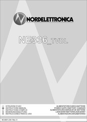 Nordelettronica NE336 TVDL Instruction Manual
