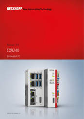 Beckhoff CX9240 Manual