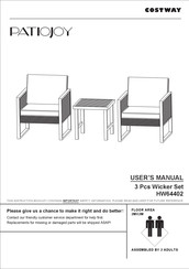 Costway PATIOJOY HW64402 User Manual