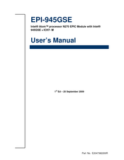 Avalue Technology EPI-945GSE User Manual