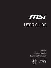 MSI 8MS10425457 User Manual