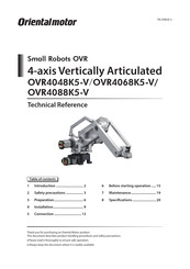 Oriental motor OVR4088K5-V Technical Reference