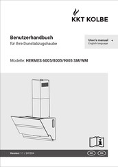 KKT KOLBE HERMES 9005 SM User Manual